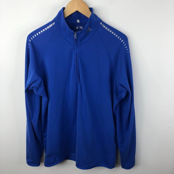 Adidas Puremotion 1/4 Zip Top Mens Medium Layering - Picture 1 of 6